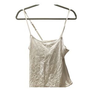 Hanes Women's Cami with Built-in Shelf Bra, Stretch Cotton Camisole Size M